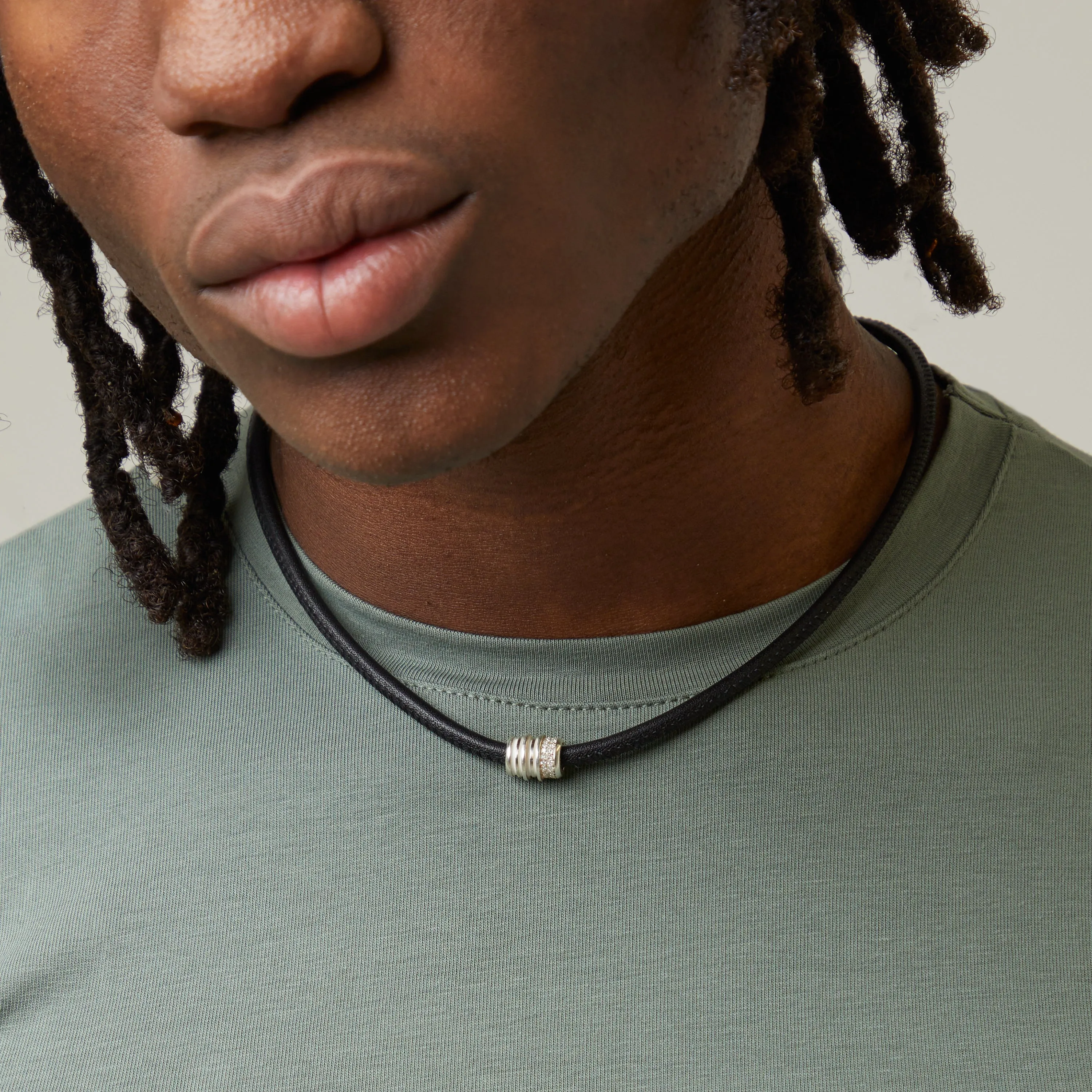 ACIES SLIDING GEMSTONE NECKLACE