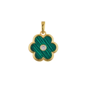 ASHA Petal Charm, Malachite