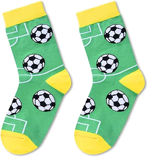 Boys Soccer Socks for 4-7 Years Old, Kids Soccer Socks, Gifts For Boys, Soccer Gifts For Boy, Gifts For Boy Who Love Soccer