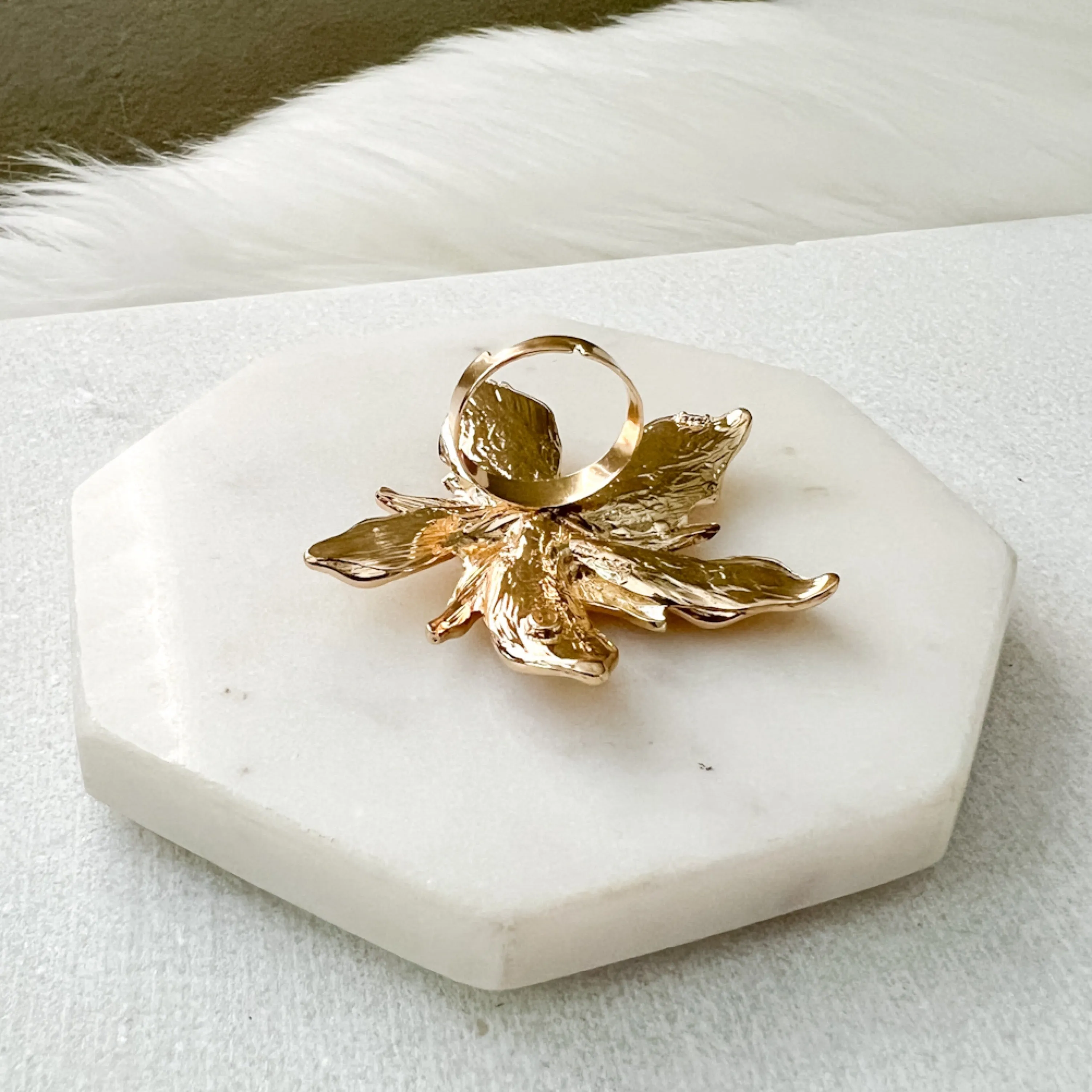 Calla Statement Ring