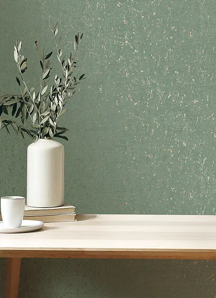 Callie Mint Concrete Wallpaper from Fusion Advantage Collection