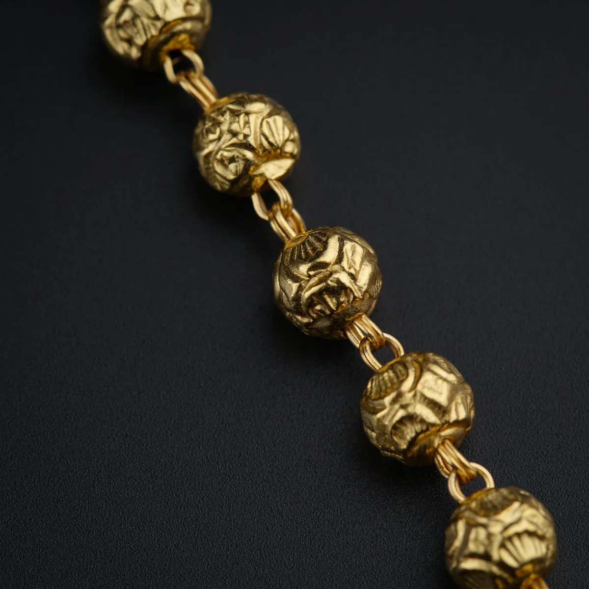 Classic Silver Mohan Maal: Gold Plated