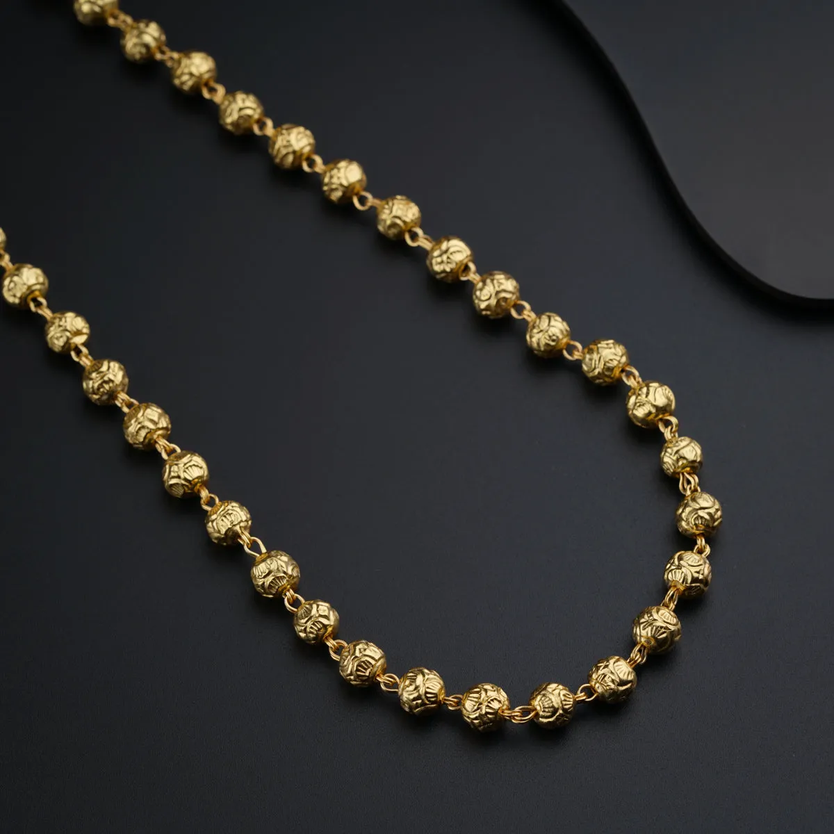 Classic Silver Mohan Maal: Gold Plated