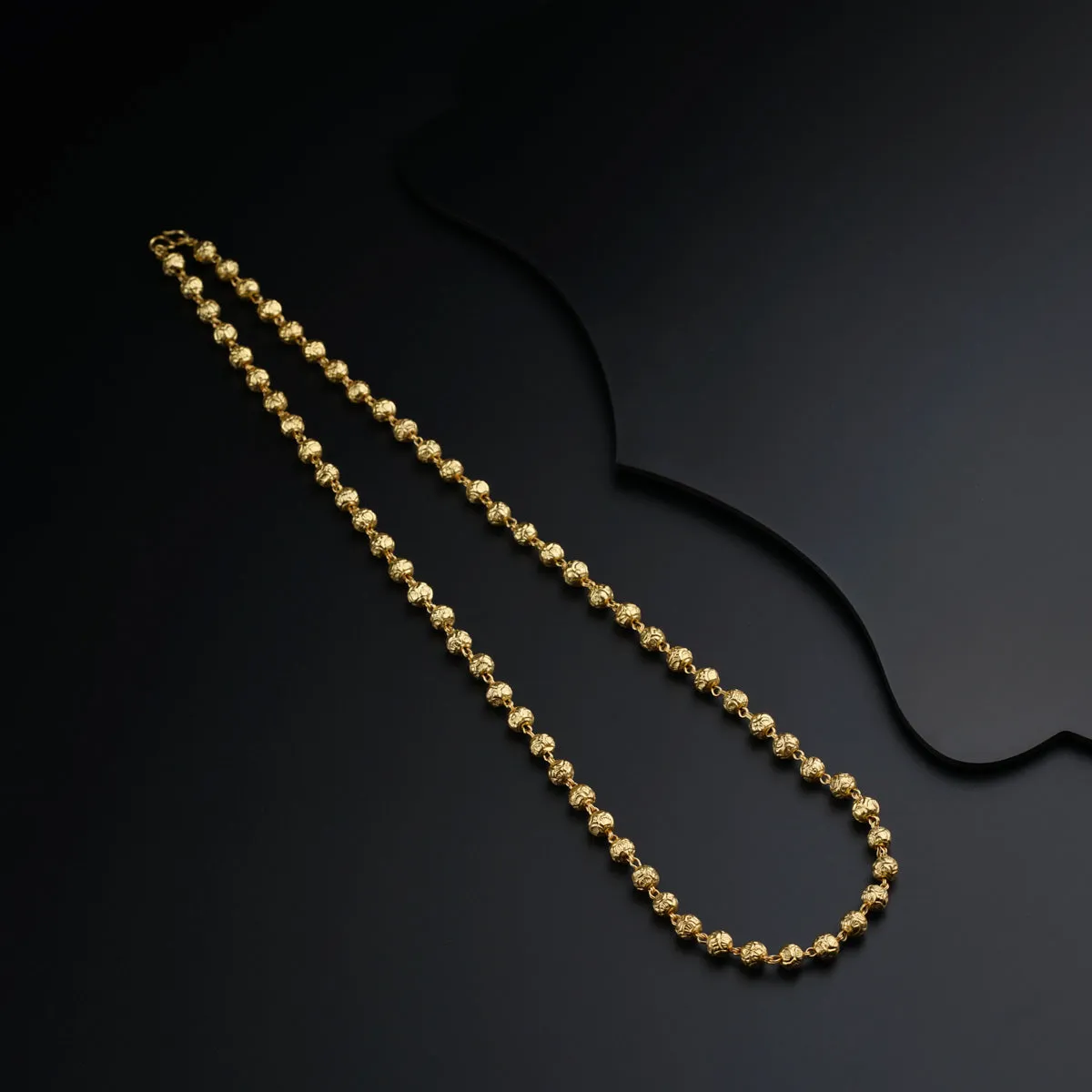 Classic Silver Mohan Maal: Gold Plated