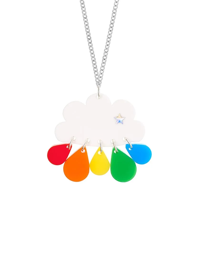 Cloud Necklace - Recycled