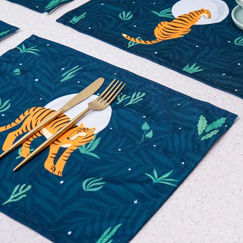 Lunar Wilderness Placemat - Set Of Four