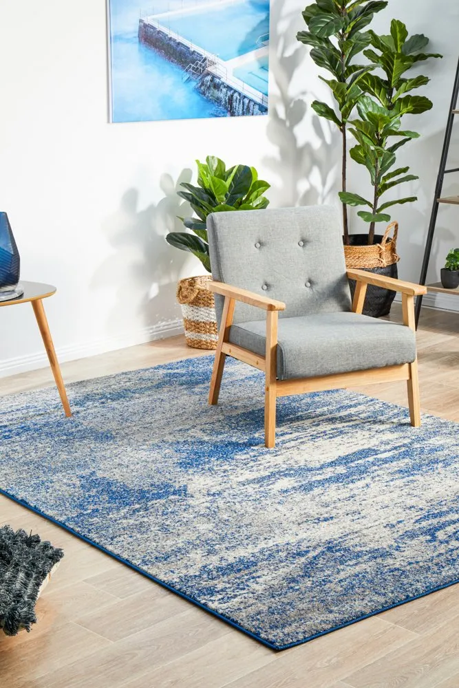 Mirage 355 Rug (Blue) by Rug Culture