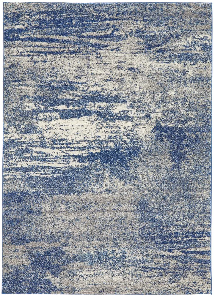 Mirage 355 Rug (Blue) by Rug Culture