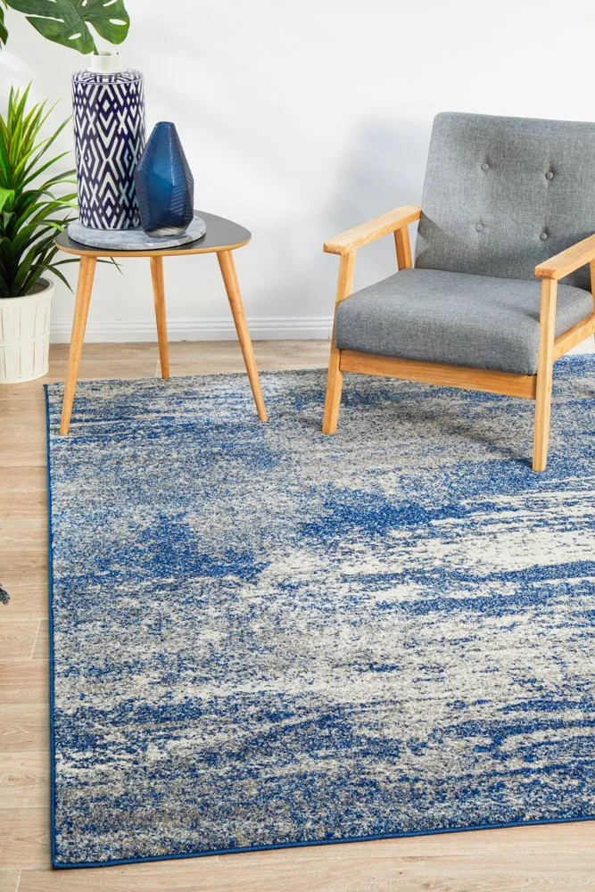 Mirage 355 Rug (Blue) by Rug Culture