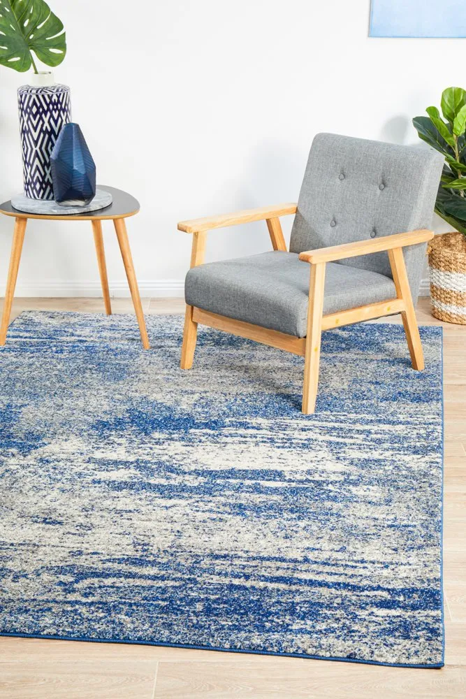 Mirage 355 Rug (Blue) by Rug Culture