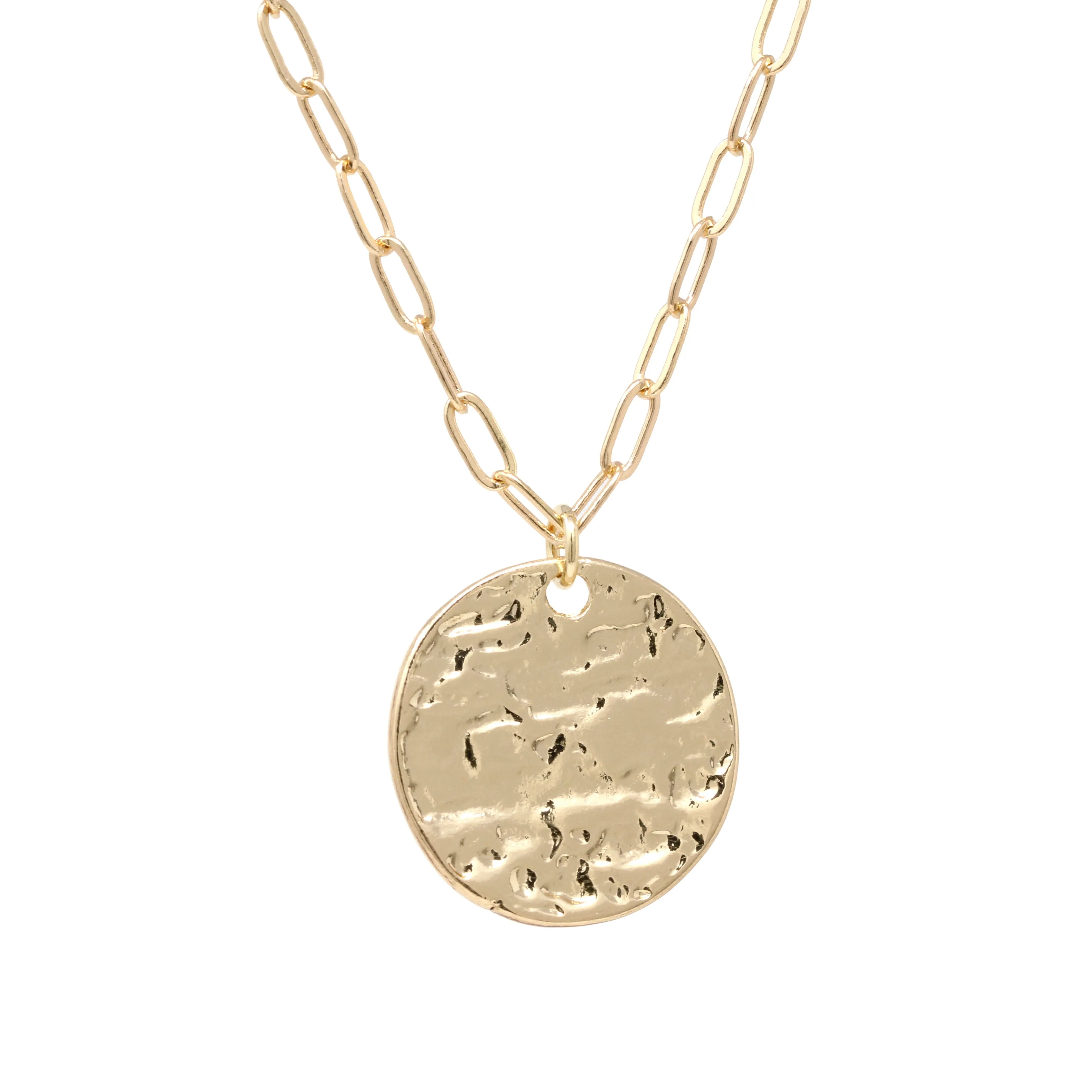 Modern Triple Layered Pendant Necklace