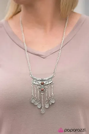 Paparazzi Necklace ~ My Greatest Adventure - Brown