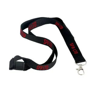 Recycled Flat Polyester Lanyard