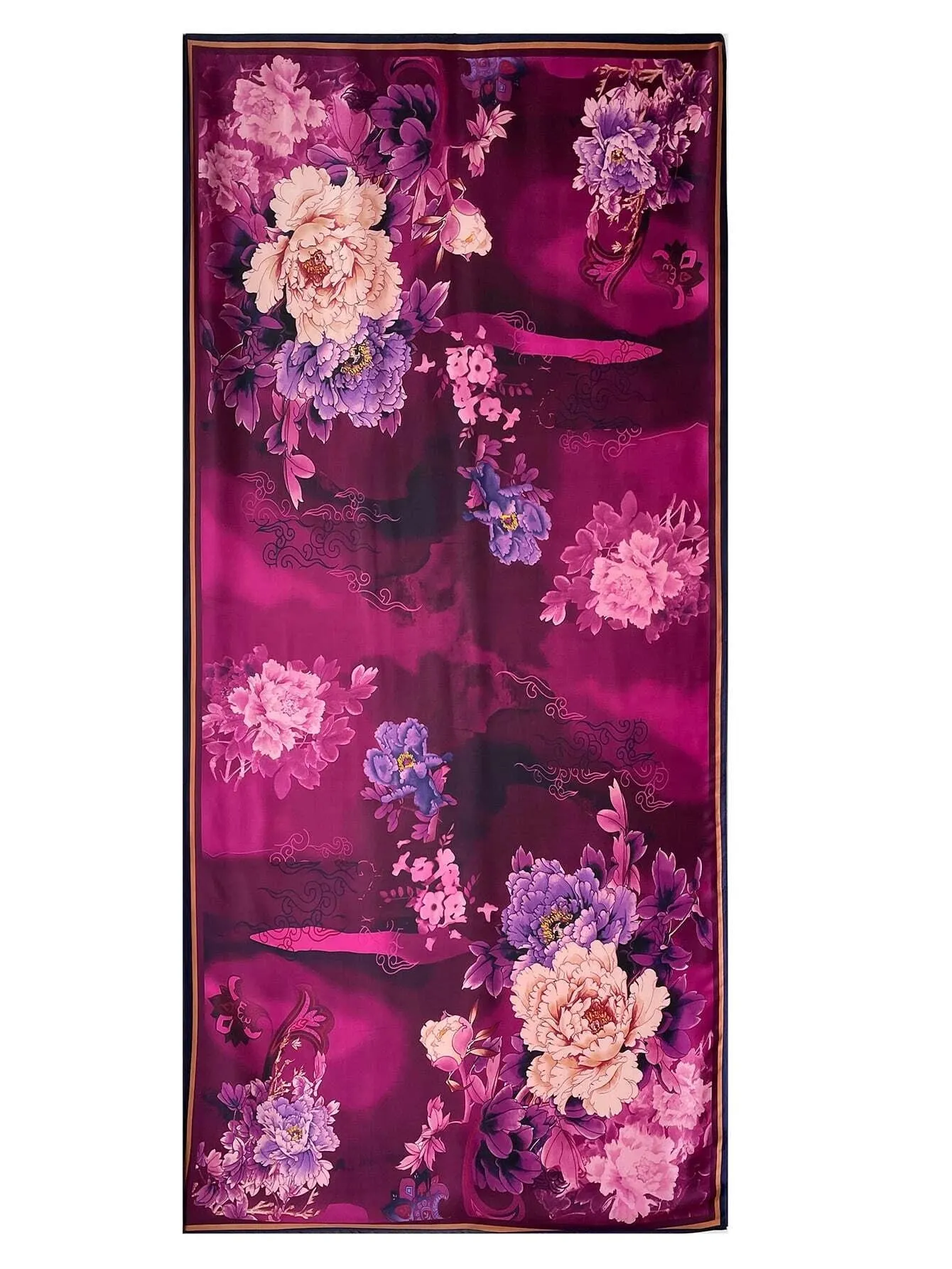 SHEIN Floral Print Scarf Durable, Versatile, And Stylish Bandana Elegant