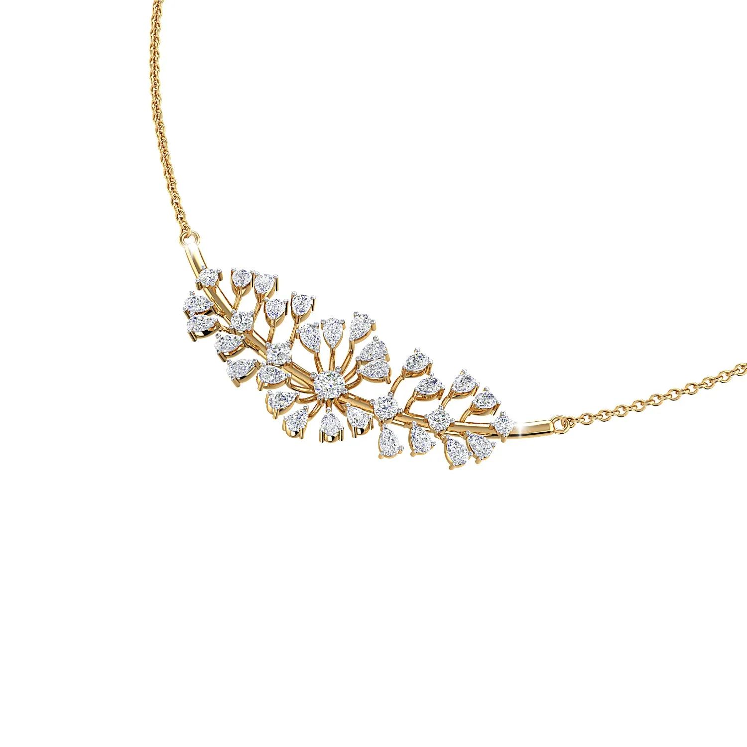 THE CORRAL CLUSTER NECKLACE