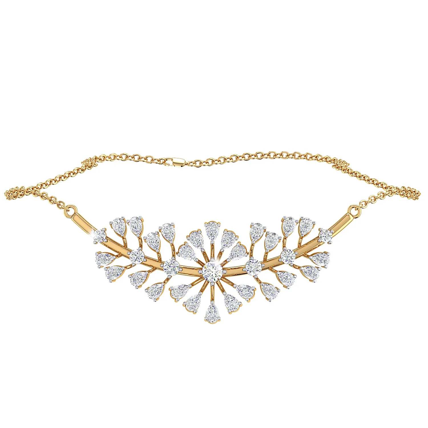 THE CORRAL CLUSTER NECKLACE