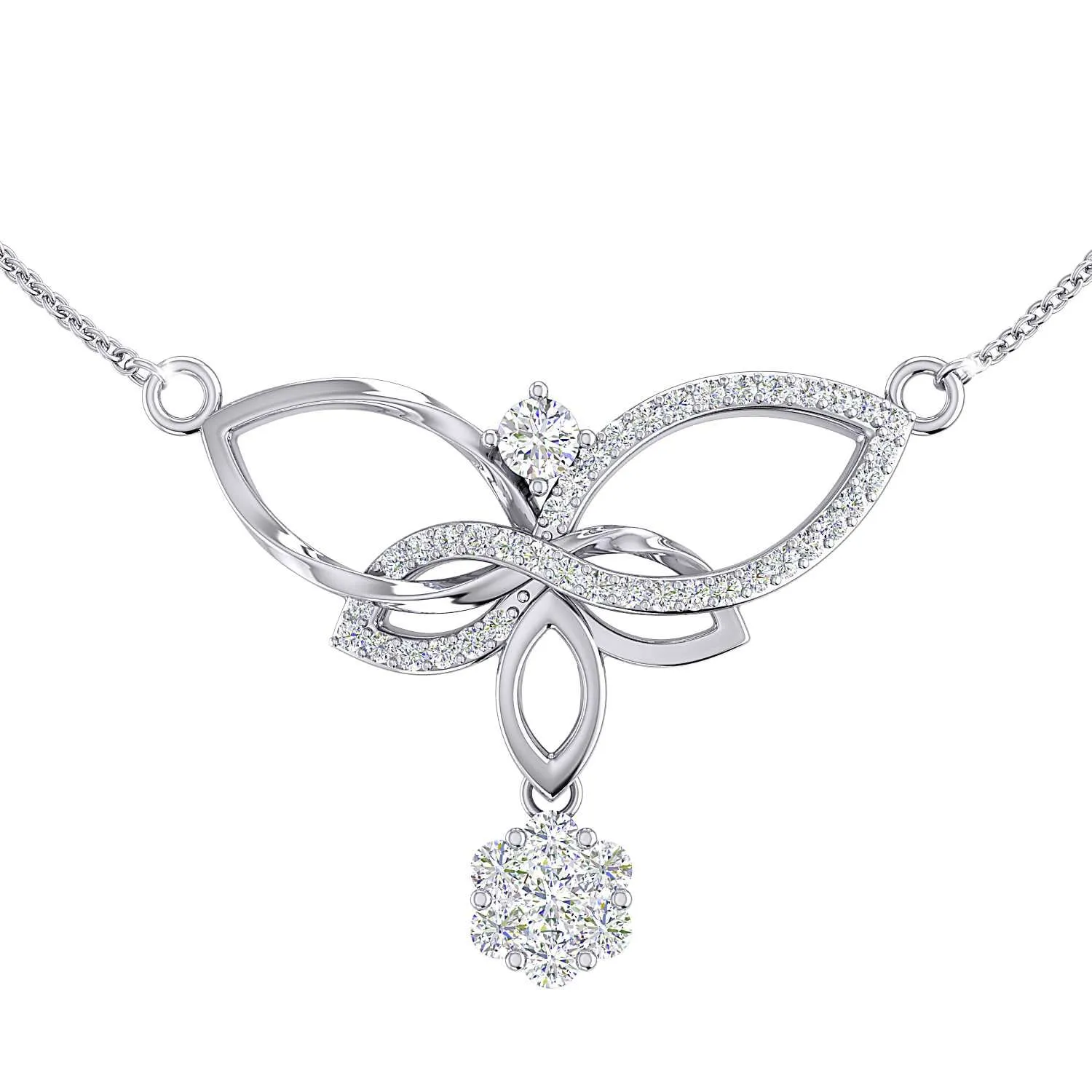 THE FLORA FLAME NECKLACE