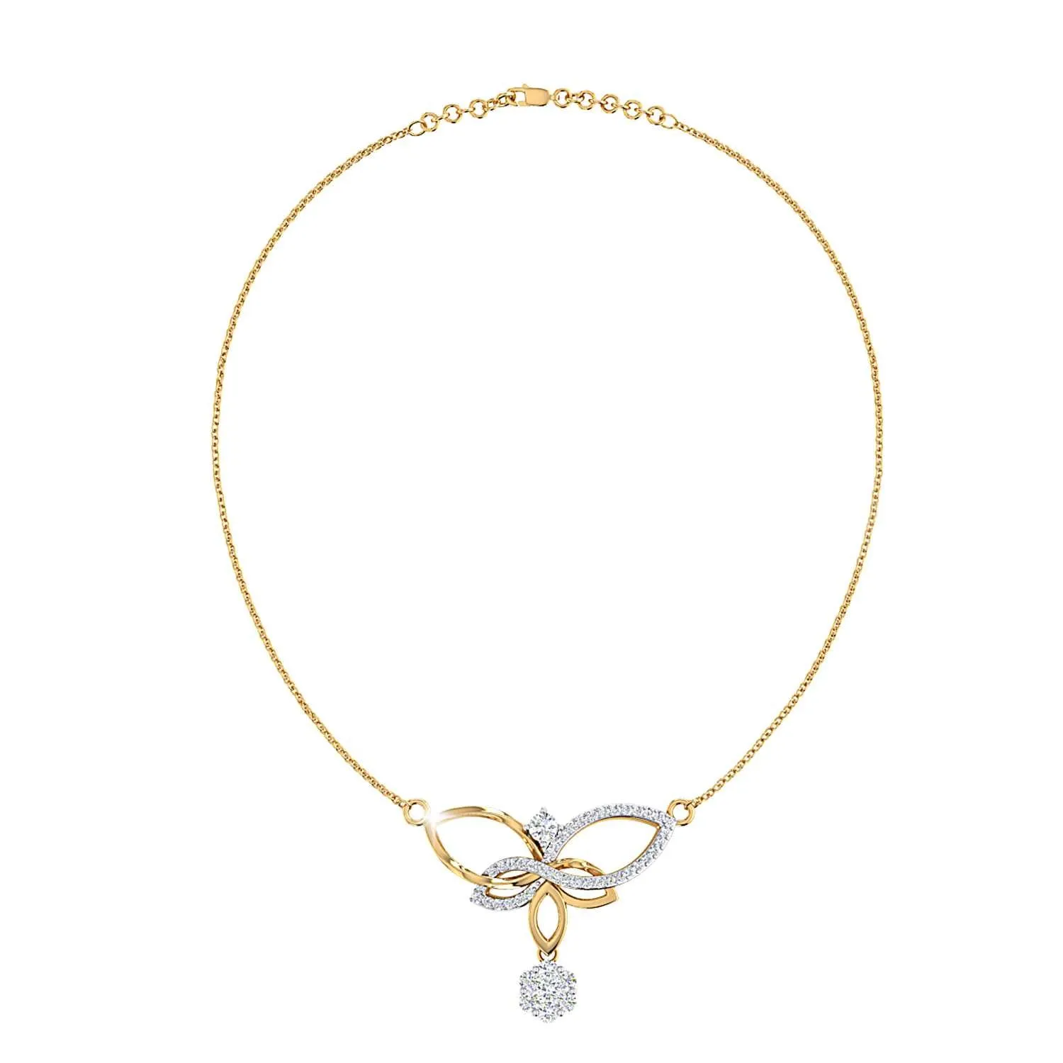 THE FLORA FLAME NECKLACE