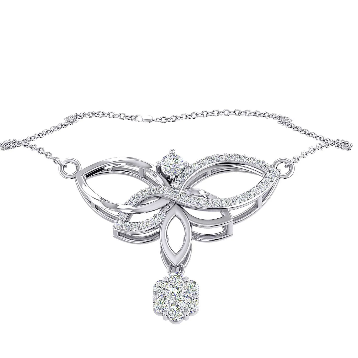 THE FLORA FLAME NECKLACE
