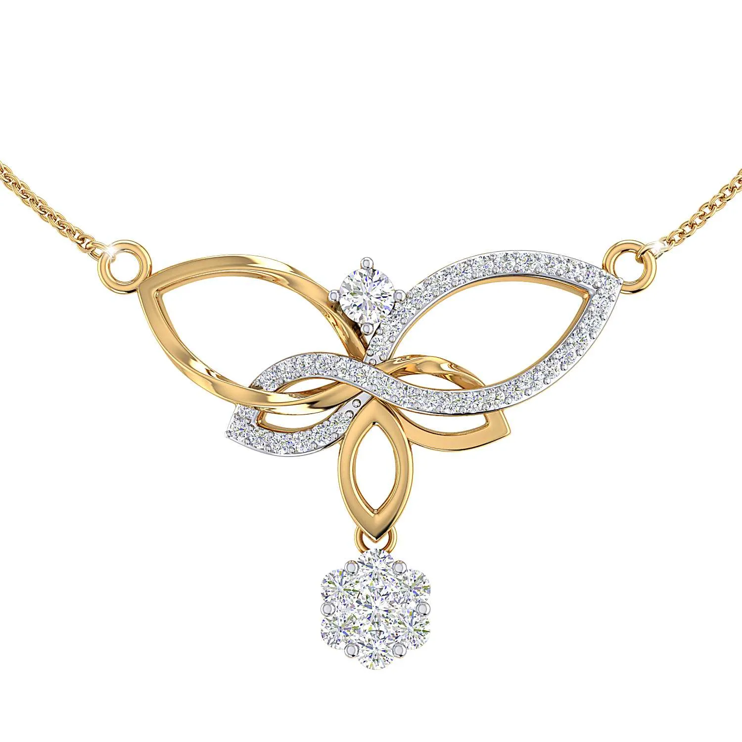THE FLORA FLAME NECKLACE