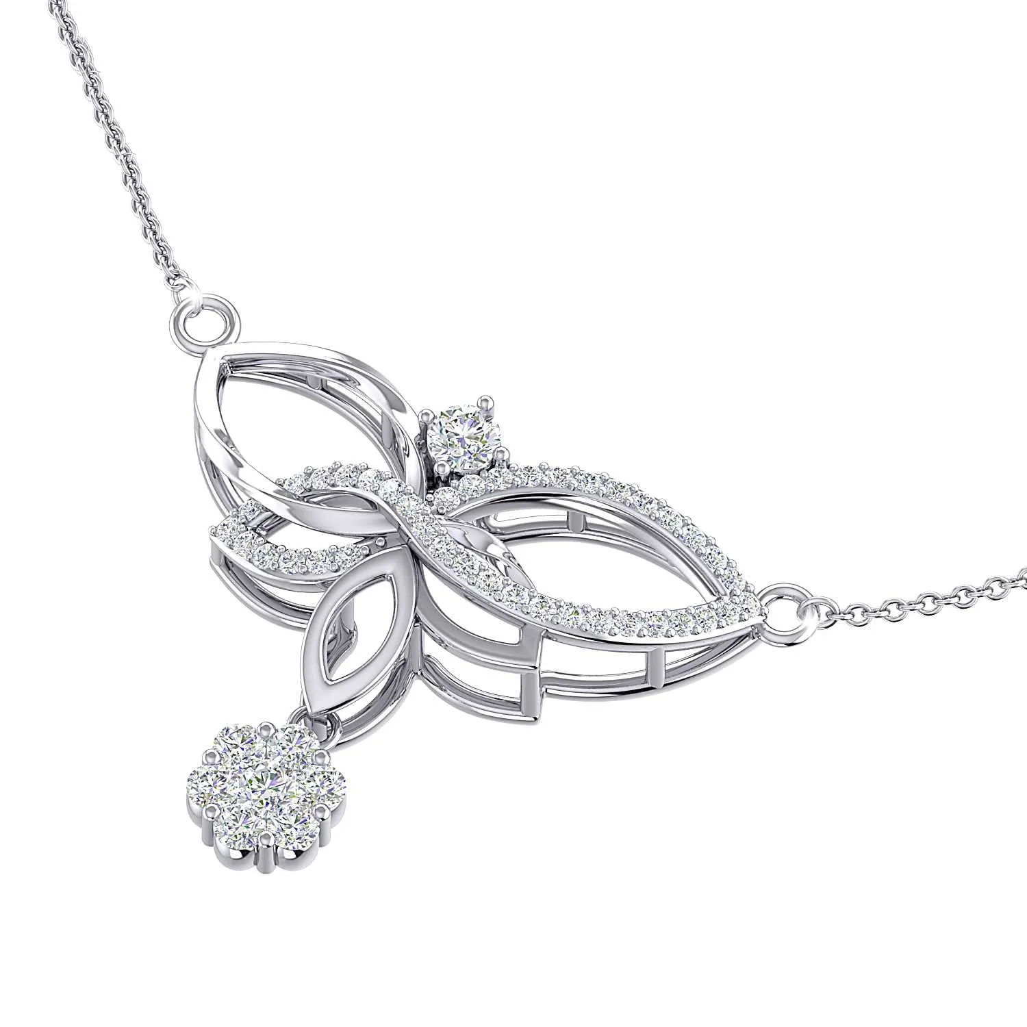 THE FLORA FLAME NECKLACE